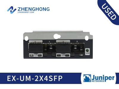 Refurbished: Juniper EX-UM-8X8SFP EX4300 8-Port 1GbE/10GbE SFP+ Uplink  Module for EX4300-32F and EX4300-32F-DC 
