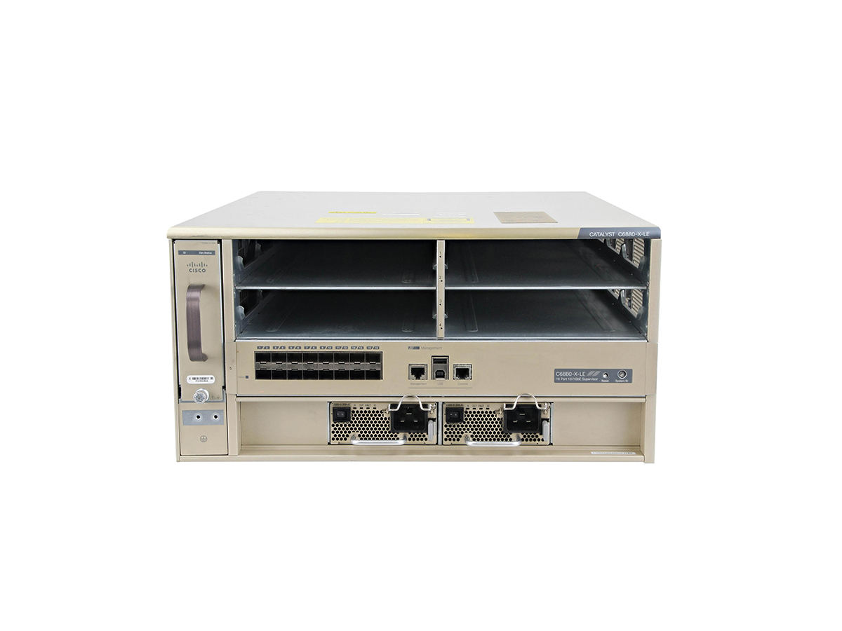 Cisco Catalyst Switch C6880-X Chassis with fixed configuration