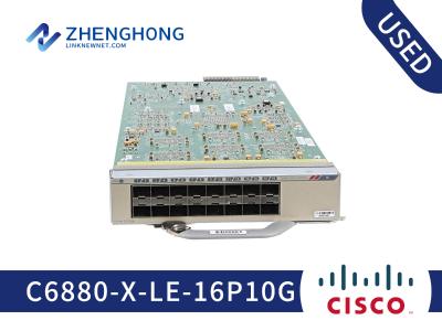 C6880-X-LE-16P10G 6800 Series Switch SFP+  multi Rate port card