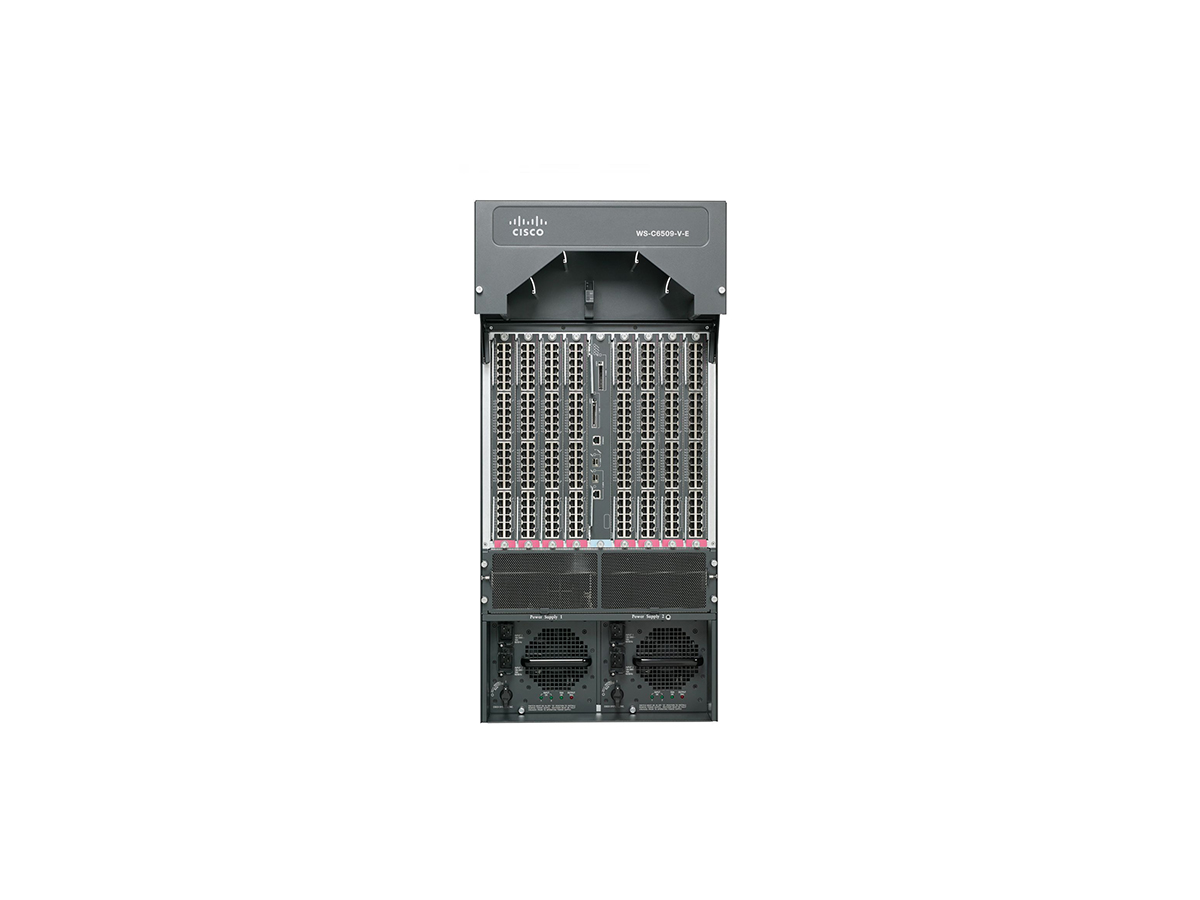 WS-C6509-V-E Catalyst 6500 Enhanced 9-slot Chassis (Vertical)