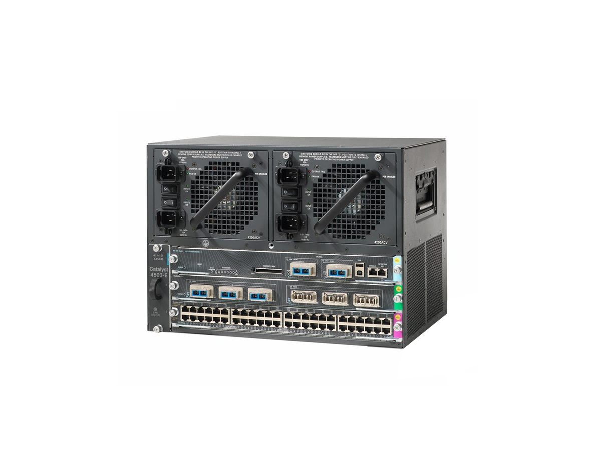 Cisco 4500 Switch WS-C4503-E-S2+48V