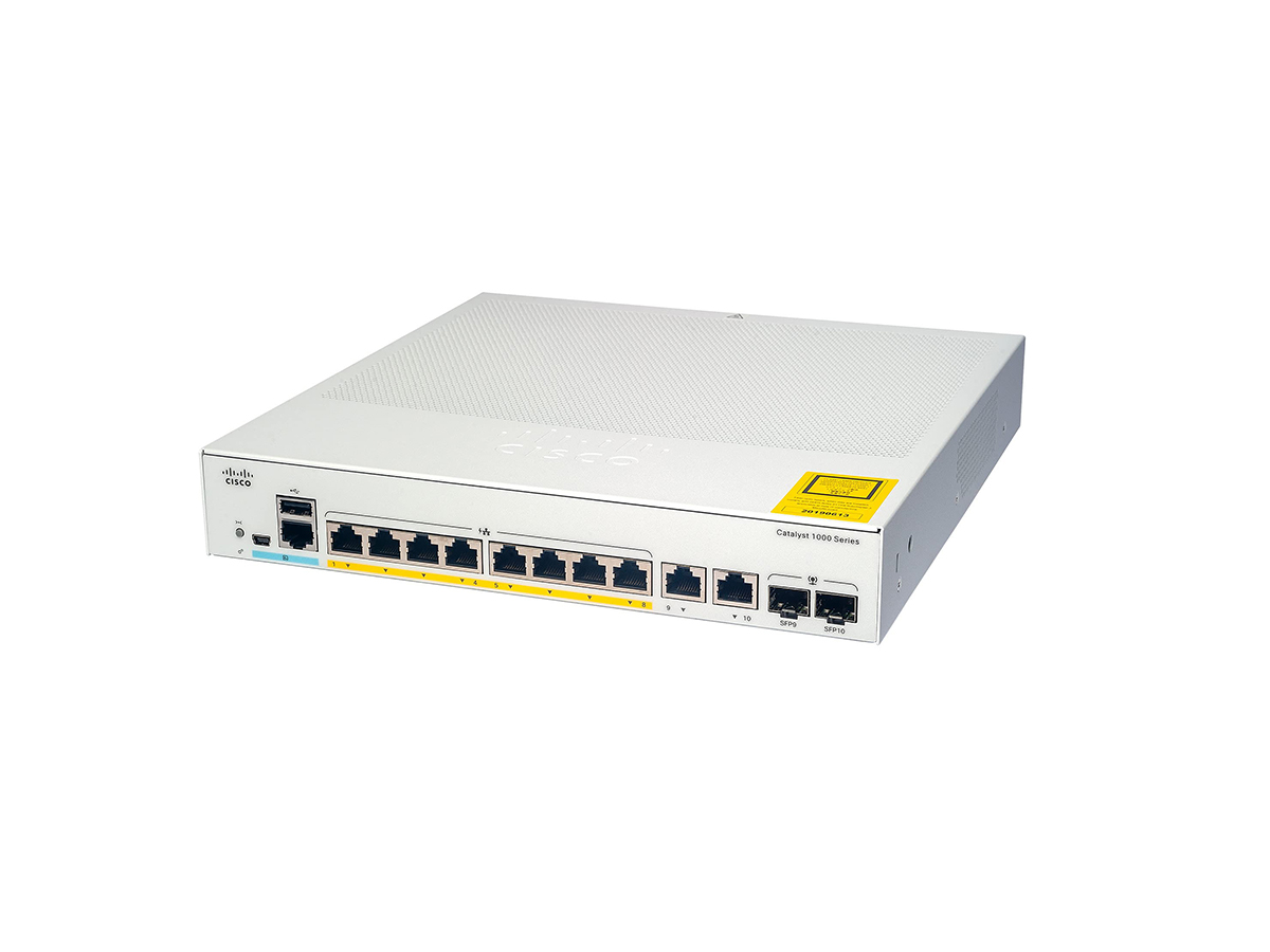 Cisco Catalyst 1000 Series Switches C1000-8P-2G-L