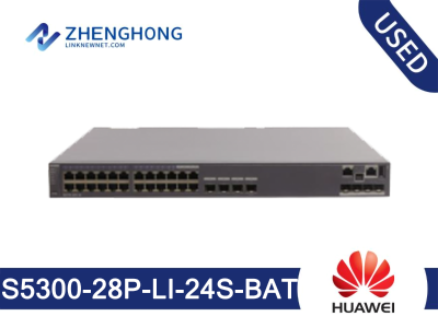 Huawei S5300 Series Switch S5300-28P-LI-24S-BAT