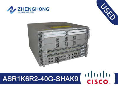 Cisco Router ASR 1000 Series ASR1K6R2-40G-SHAK9