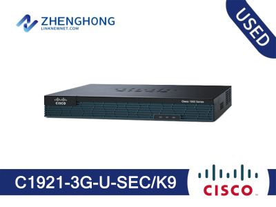 C1921-3G-U-SEC/K9 - Cisco 1921 Series Integrated Services Routers