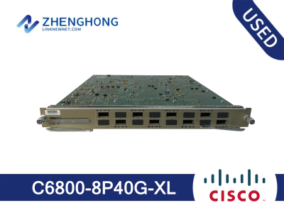 Catalyst 6800 Series Line Card C6800-8P40G-XL 8-port 40GE with dual integrated dual DFC4-EXL