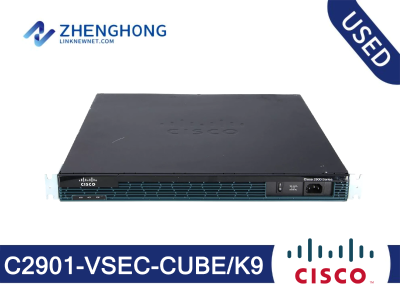 C2901-VSEC-CUBE/K9 - Cisco 2900 Series Integrated Service Router