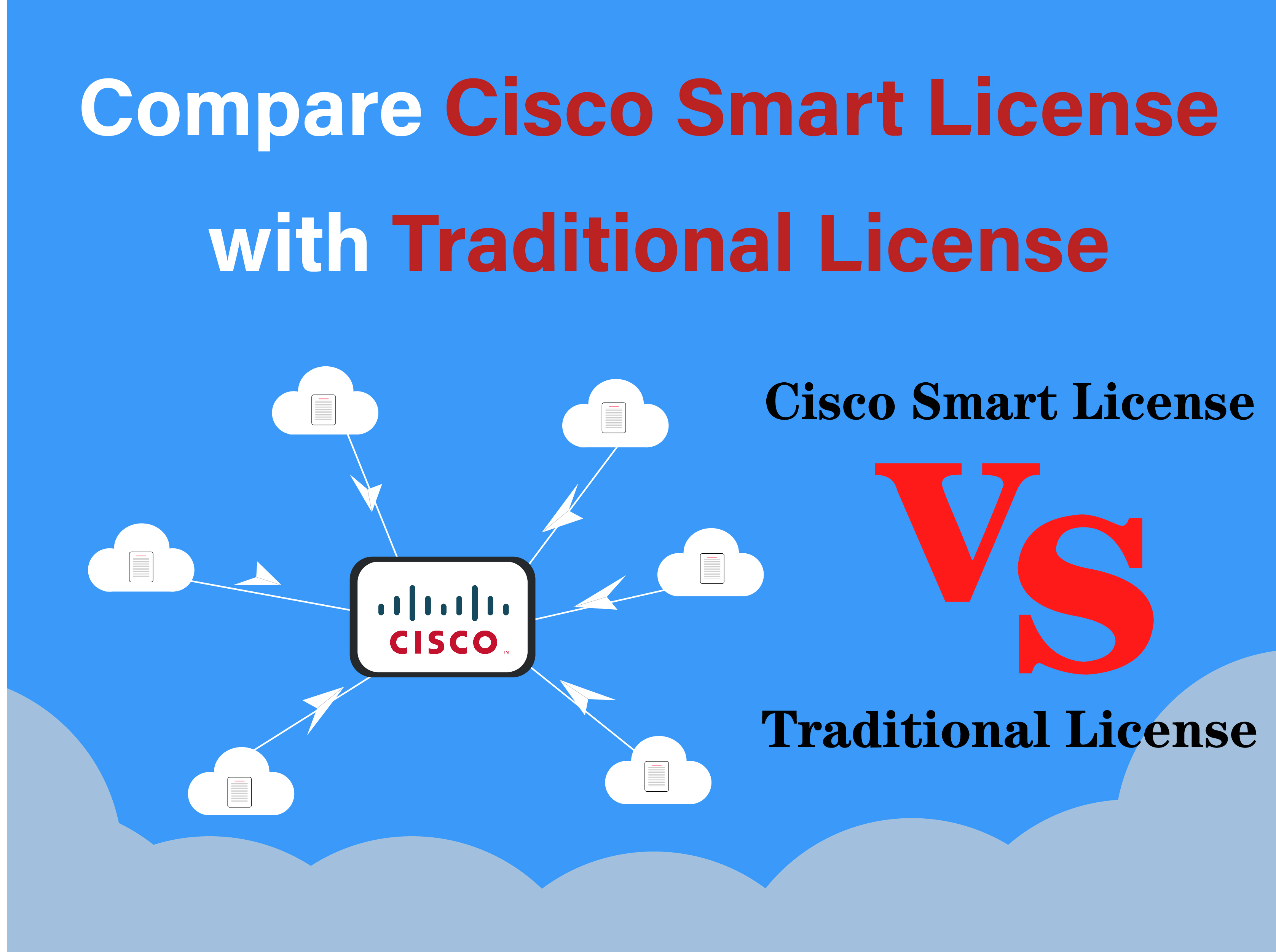 What is Cisco Smart License vs Traditional License? What are the differences?