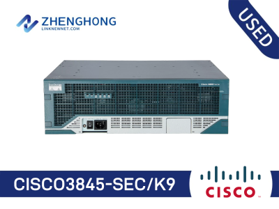 CISCO3845-SEC/K9 - Cisco 3800 Series Router Security Bundle