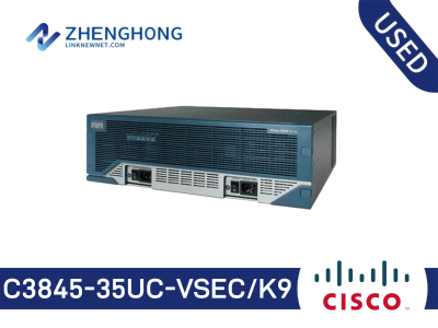 C3845-35UC-VSEC/K9 - Cisco 3800 Series Router Voice Security Bundle