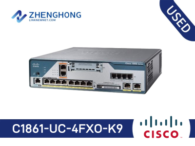 C1861-UC-4FXO-K9 - Cisco 1800 Series Router