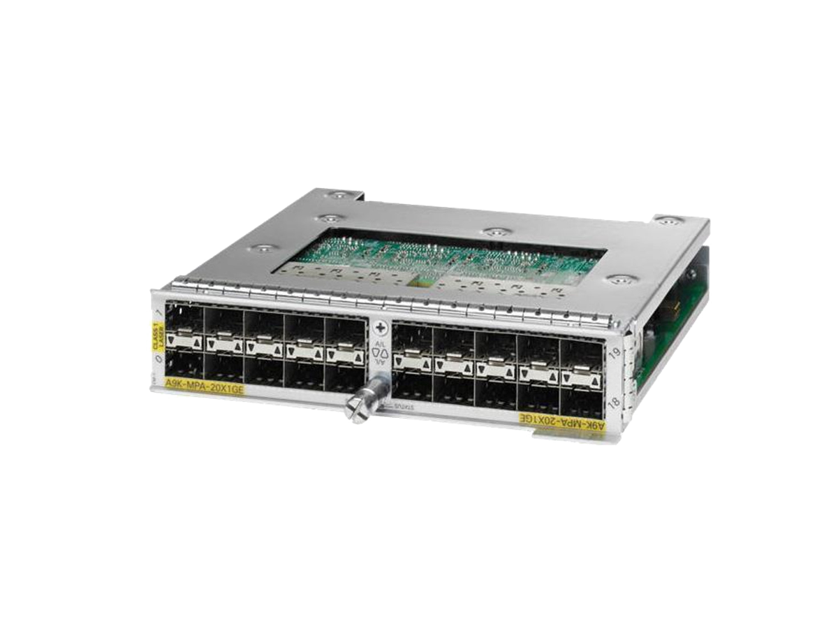 A9K-MPA-20X1G-FC - Cisco ASR 9000 Series Modular Port Adapter