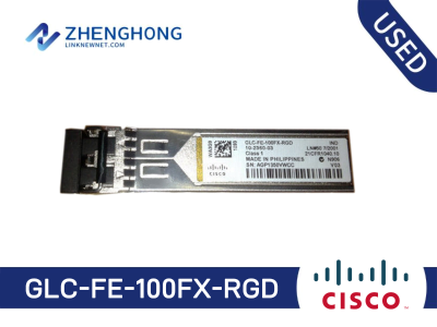 GLC-FE-100FX-RGD - Cisco SFP Module