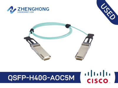 QSFP-H40G-AOC5M - Cisco QSFP+ Module Active Optical Cables