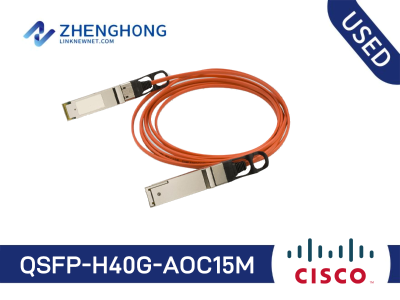 QSFP-H40G-AOC15M - Cisco QSFP+ Module Active Optical Cables