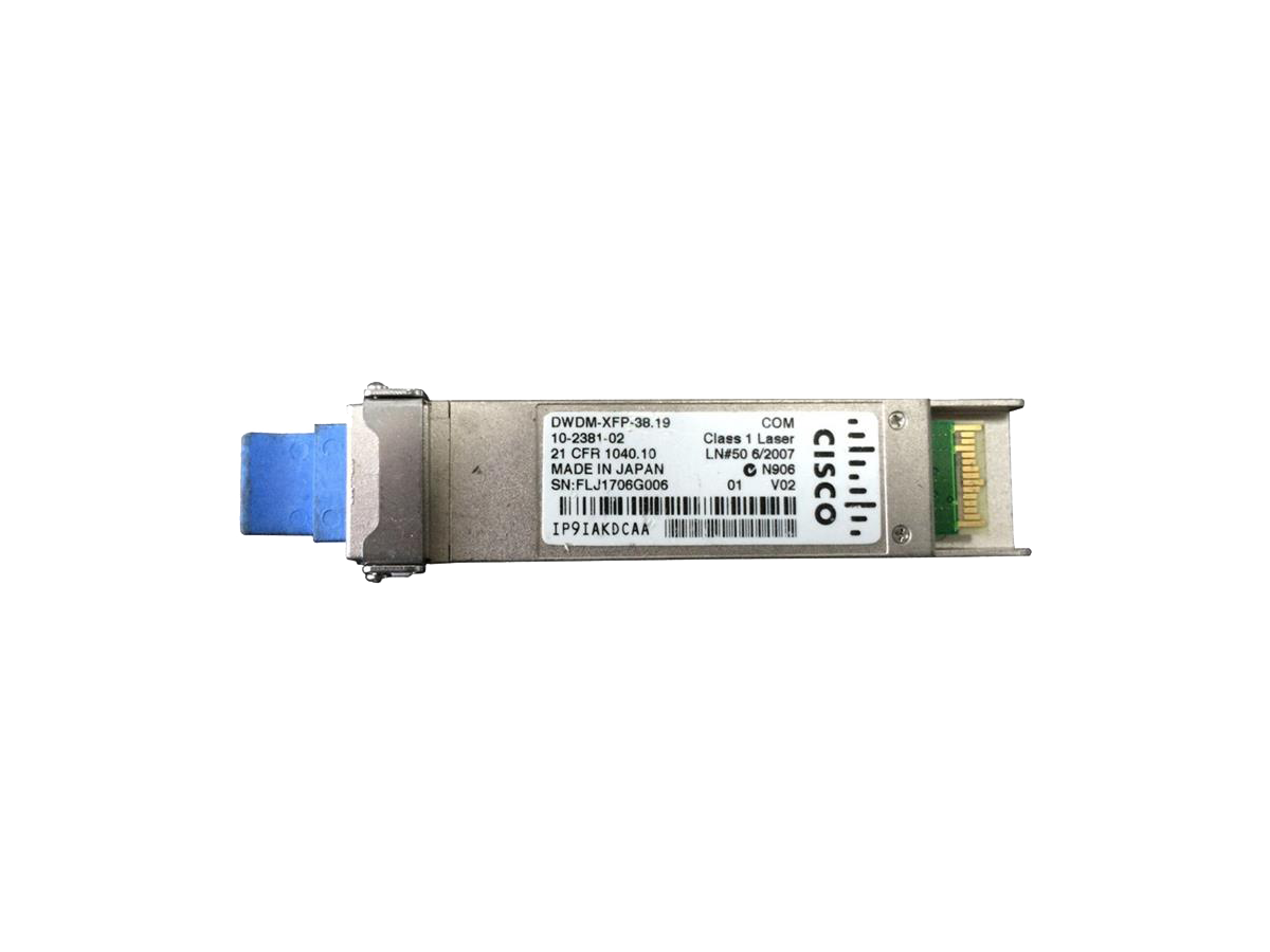 DWDM-XFP-38.19 - Cisco XFP Transceiver Modules