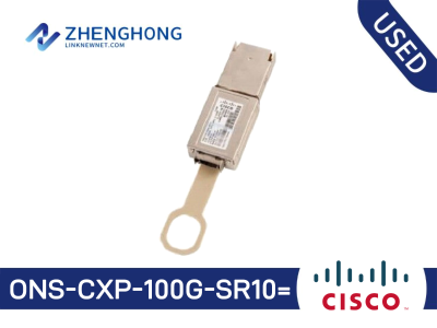 Cisco ONS-CXP-100G-SR10= Transceiver - 100G SR10 Fiber Optic Module