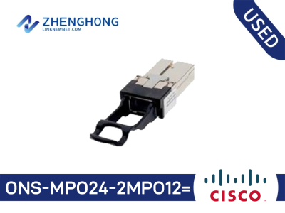 Cisco ONS-MPO24-2MPO12= Transceiver - MPO24 to MPO12 Fiber Optic