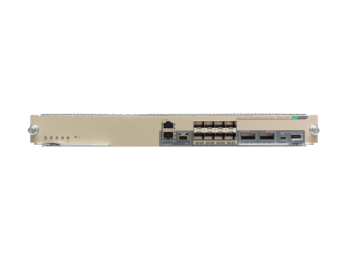 C6800-SUP6T= - Cisco Catalyst 6800 Series Supervisor Engine