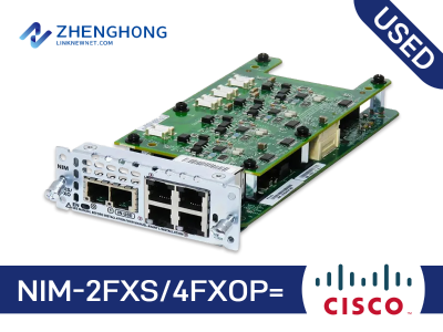 NIM-2FXS/4FXOP= - Cisco ISR4000 Network Interface Modules