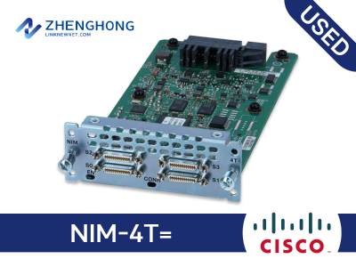 NIM-4T= - Cisco ISR4000 Network Interface Modules