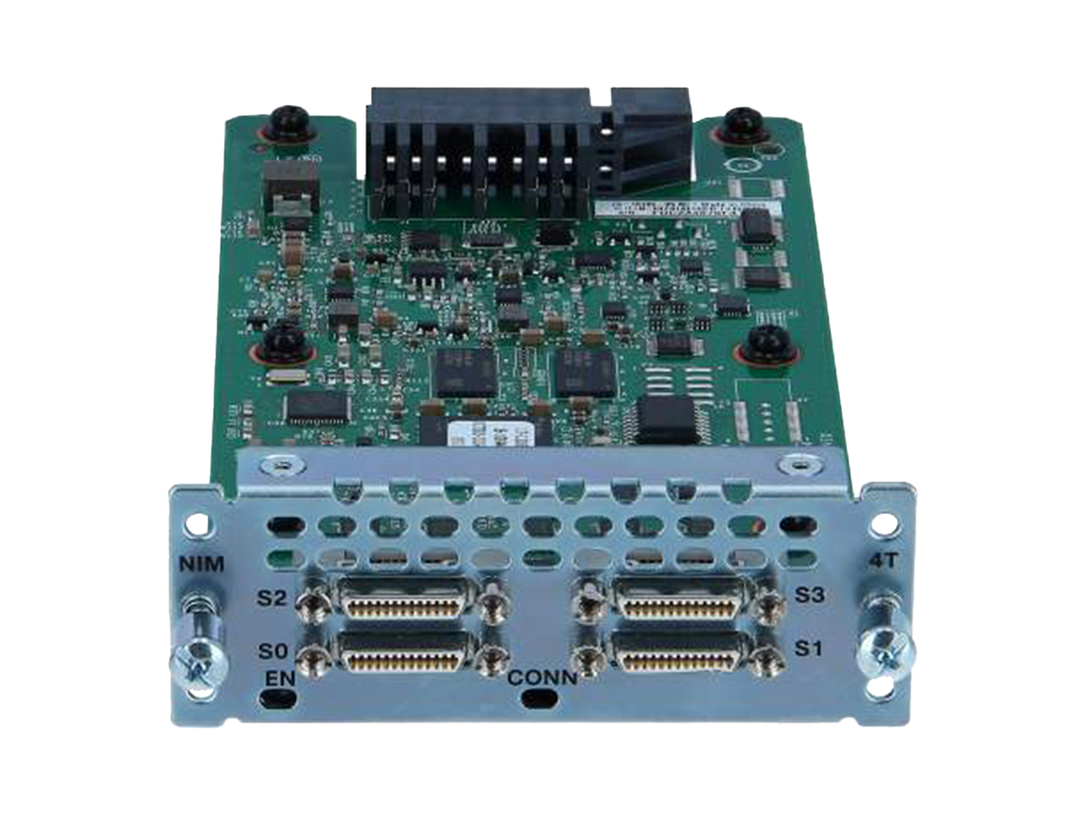 NIM-4T= - Cisco ISR4000 Network Interface Modules