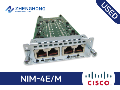 NIM-4E/M - Cisco ISR4000 Network Interface Modules