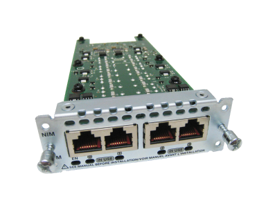 NIM-4E/M - Cisco ISR4000 Network Interface Modules