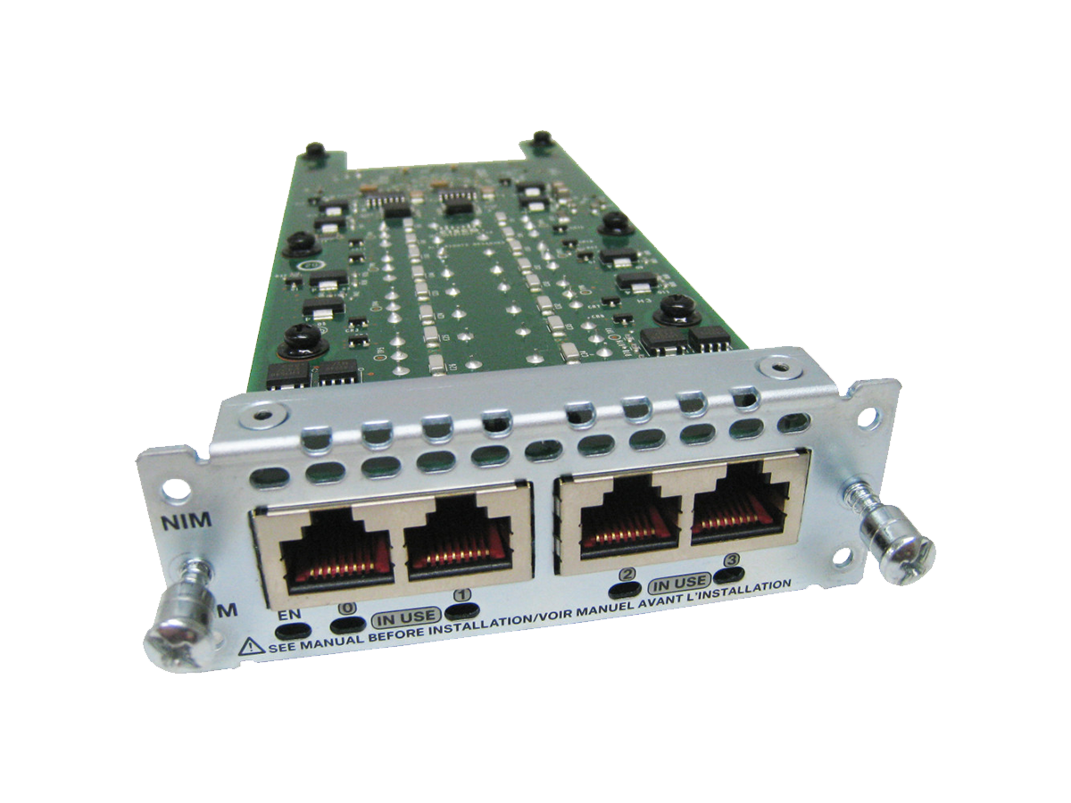 NIM-4E/M - Cisco ISR4000 Network Interface Modules