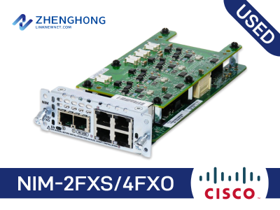 NIM-2FXS/4FXO - Cisco ISR4000 Network Interface Modules