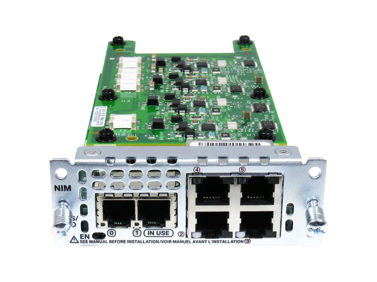 NIM-2FXS/4FXO - Cisco ISR4000 Network Interface Modules