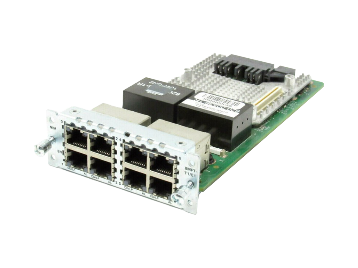 NIM-8MFT-T1/E1 - Cisco ISR4000 Network Interface Modules