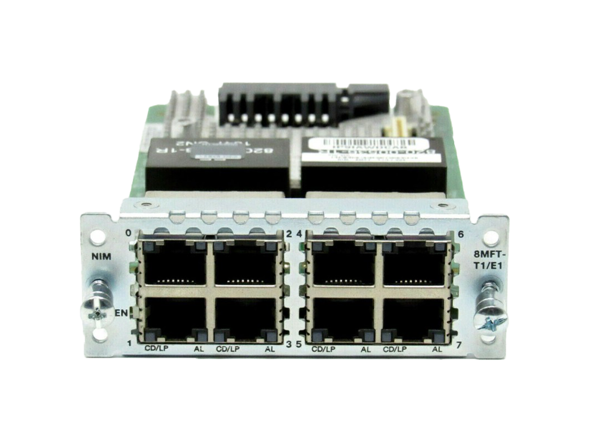 NIM-8MFT-T1/E1 - Cisco ISR4000 Network Interface Modules