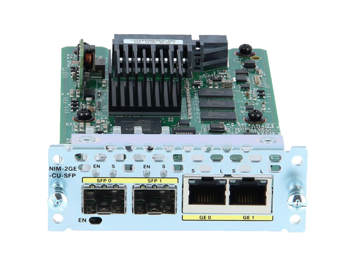 NIM-2GE-CU-SFP - Cisco ISR4000 Network Interface Modules