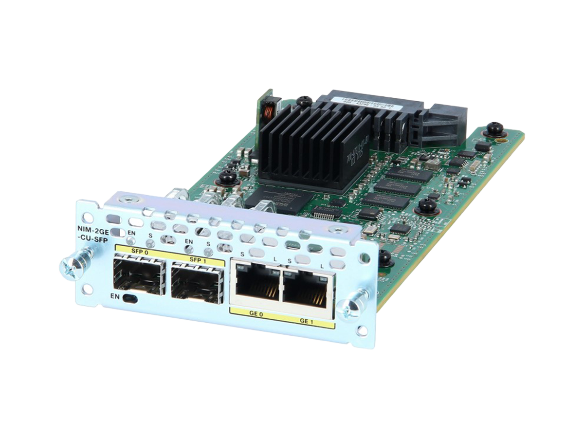 NIM-2GE-CU-SFP - Cisco ISR4000 Network Interface Modules