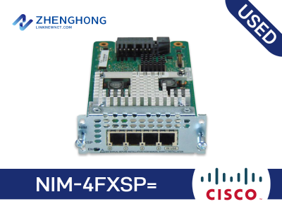 NIM-4FXSP= - Cisco ISR4000 Network Interface Modules