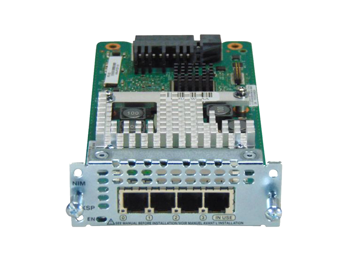 NIM-4FXSP= - Cisco ISR4000 Network Interface Modules