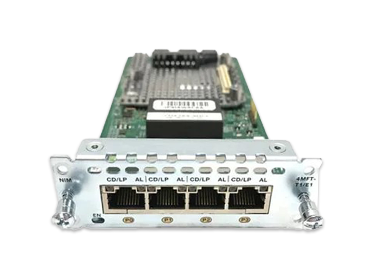 NIM-4MFT-T1/E1= - Cisco ISR4000 Network Interface Modules