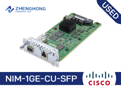 NIM-1GE-CU-SFP - Cisco ISR4000 Network Interface Modules