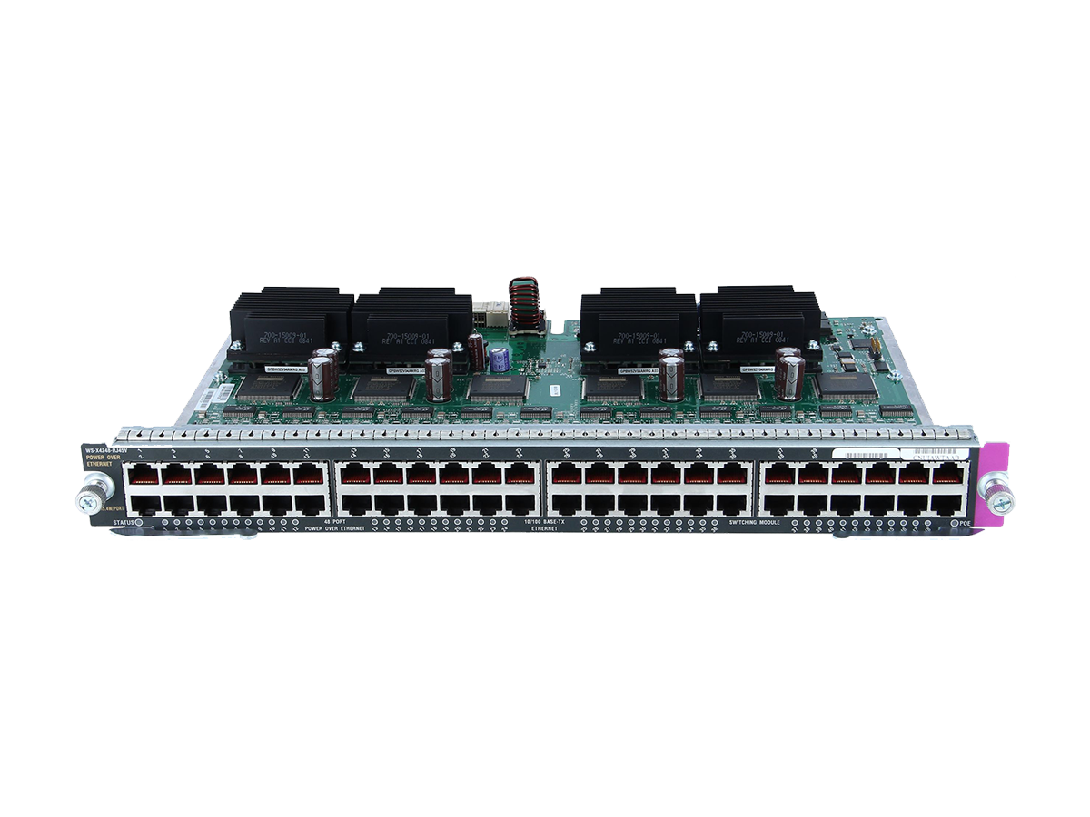 WS-X4248-RJ45V - Cisco Catalyst 4500 Series Line Cards