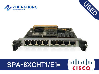 SPA-8XCHT1/E1= - Cisco Catalyst 7600 Series Port Adapter