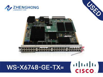 WS-X6748-GE-TX= - Cisco Catalyst 6500 Series Interface Module