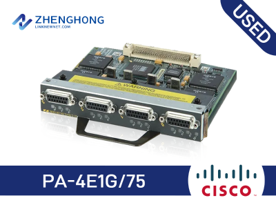 PA-4E1G/75 - Cisco 7200 Series Port Adapter