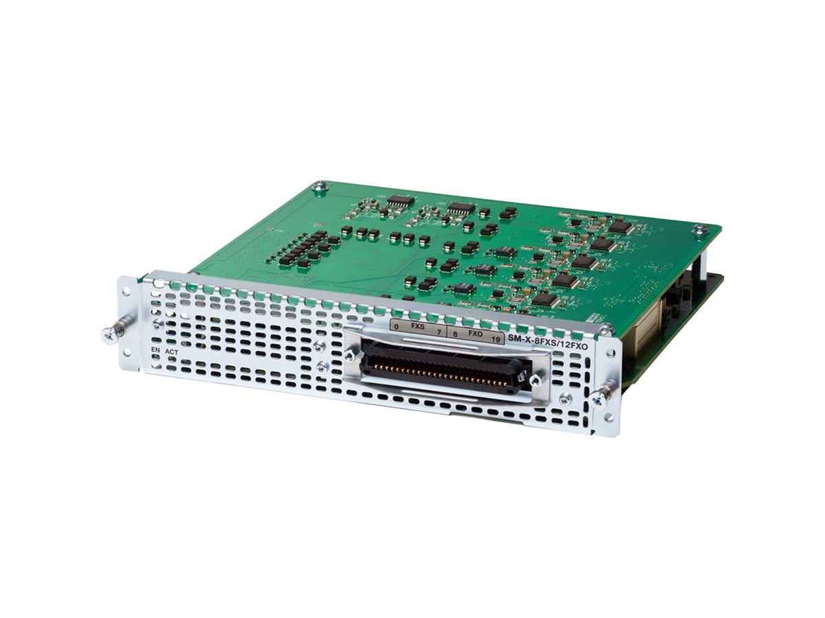 SM-X-8FXS/12FXO - Cisco 4000 Series ISRs Service Module