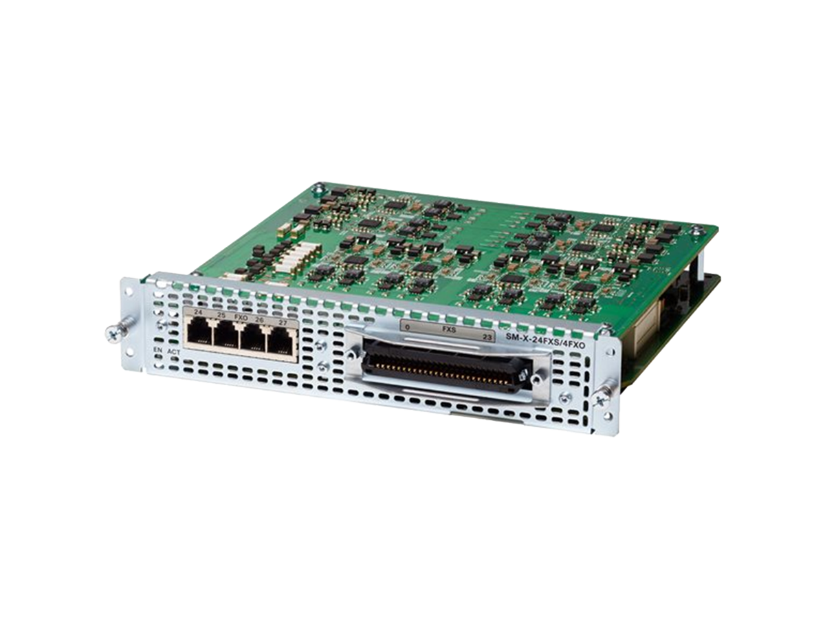 SM-X-24FXS/4FXO - Cisco 4000 Series ISRs Service Module