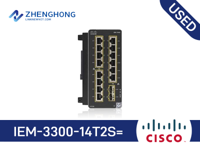 IEM-3300-14T2S= - Cisco Catalyst IE3300 Rugged Series Module