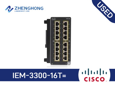 IEM-3300-16T= - Cisco Catalyst IE3300 Rugged Series Module